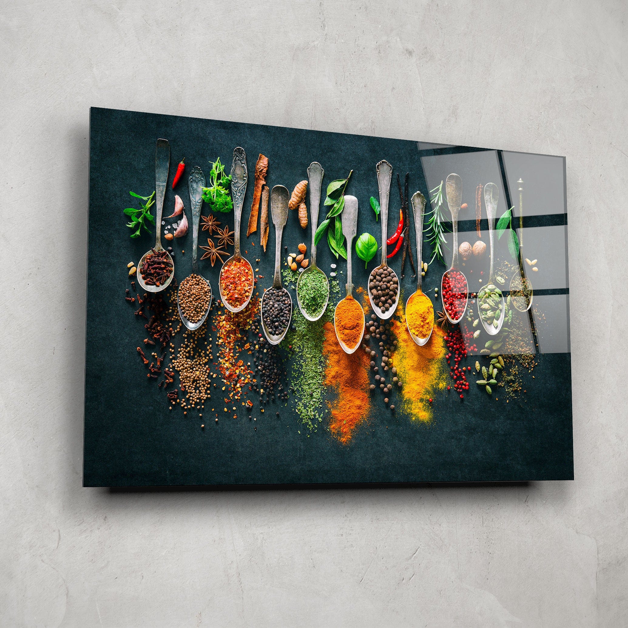Artronauts Glass Print Spices