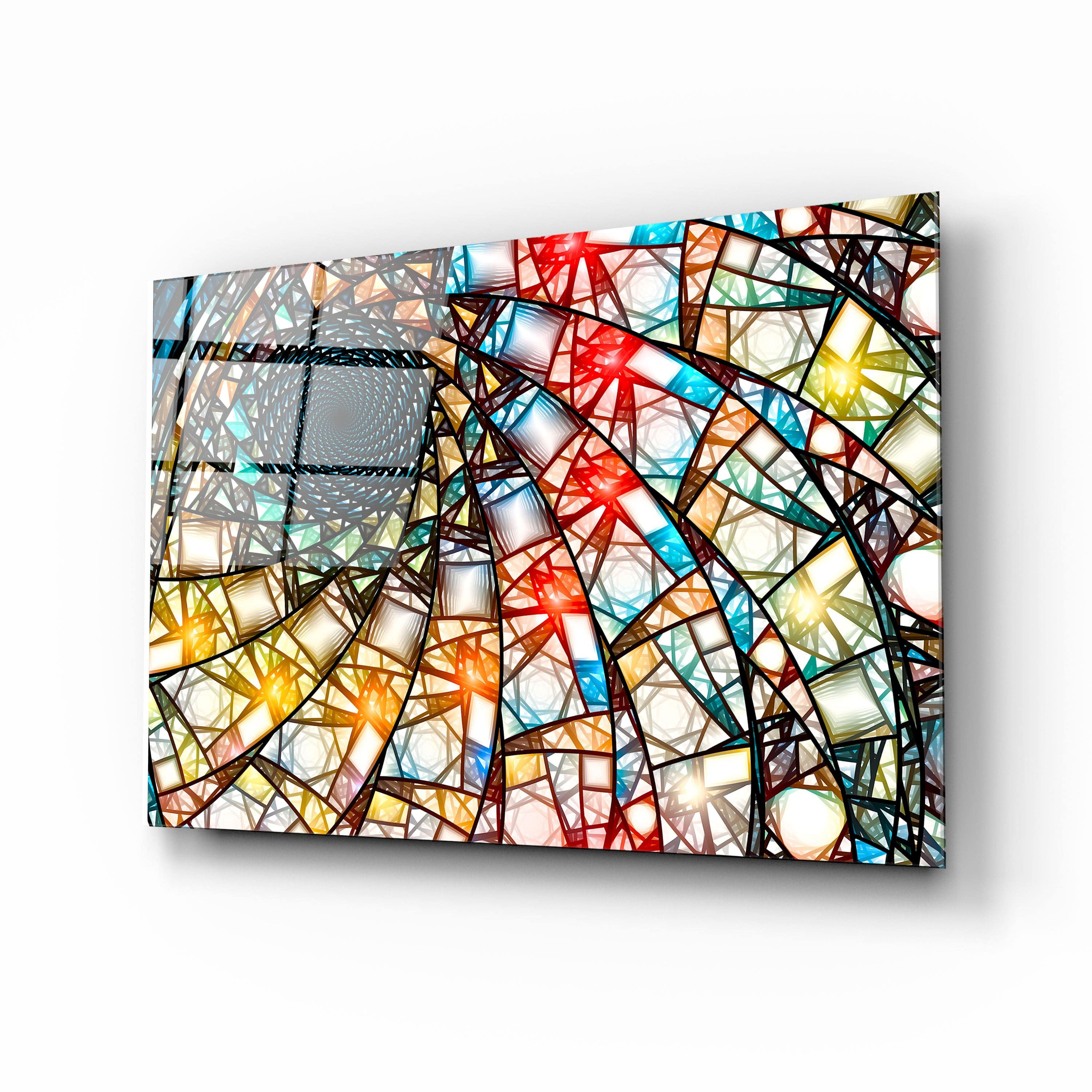 Artronauts Art Clearance T. Swirl Stained Glass Design