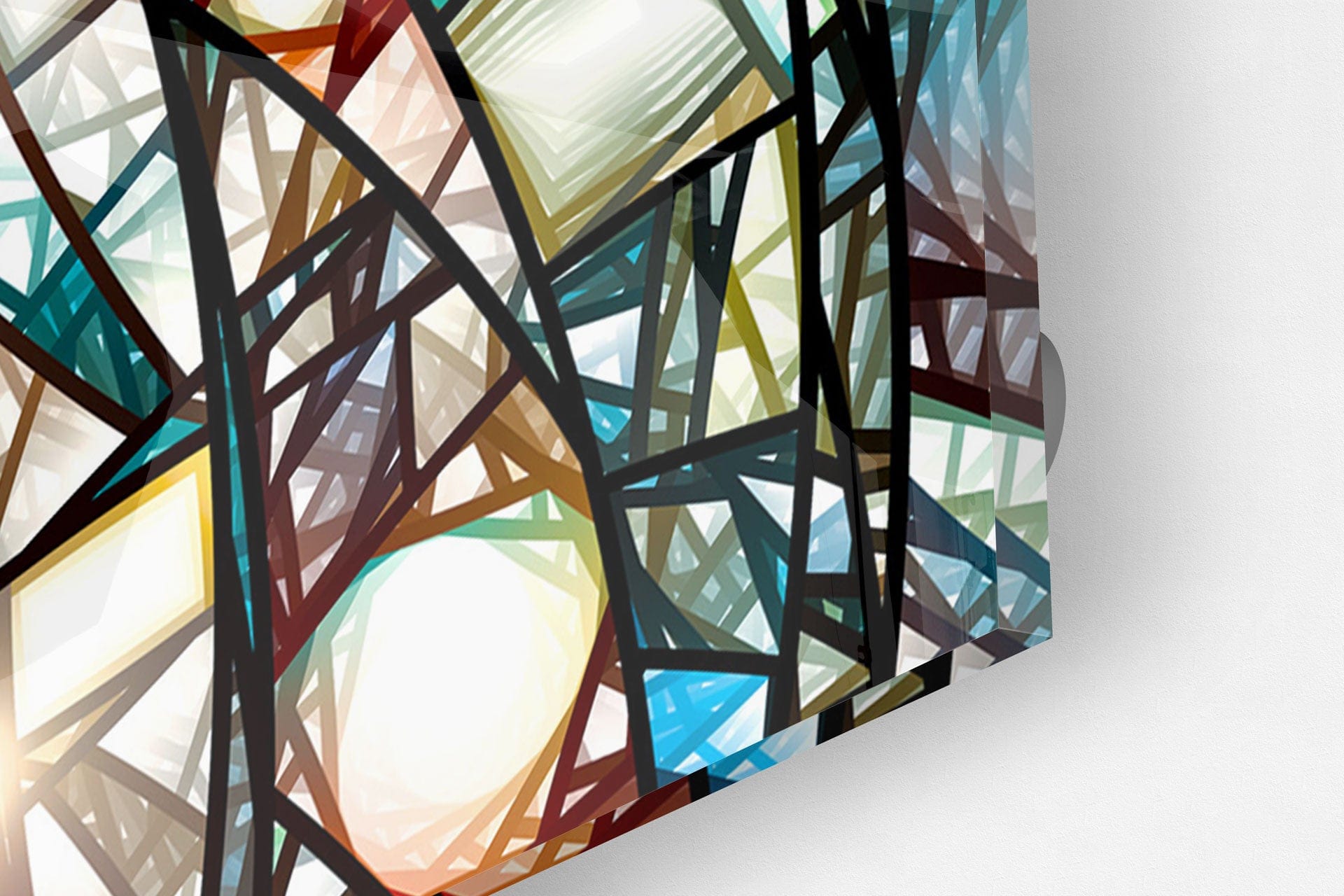 Artronauts Art Clearance T. Swirl Stained Glass Design