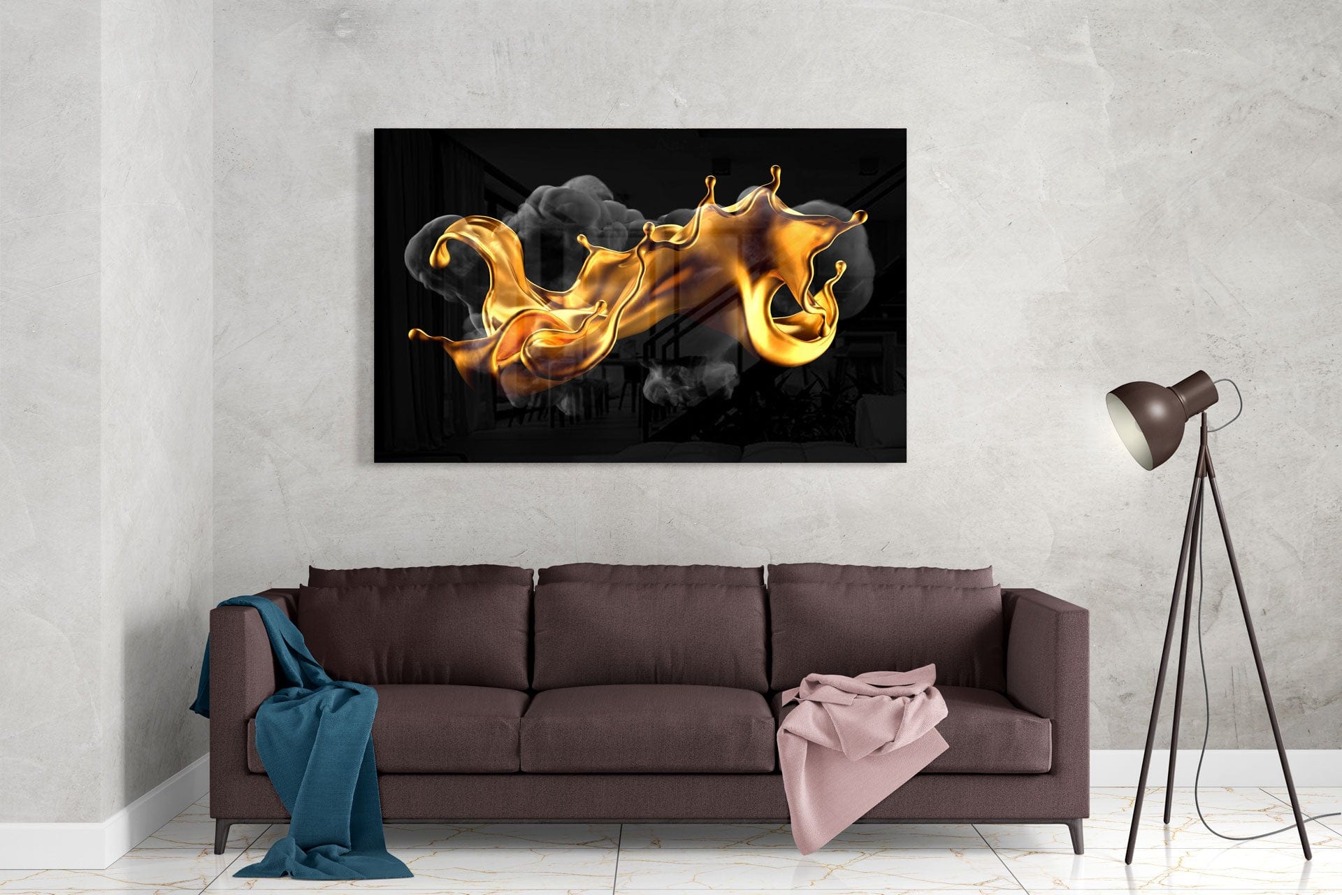 Artronauts Art Clearance T. Gold & Black Splash