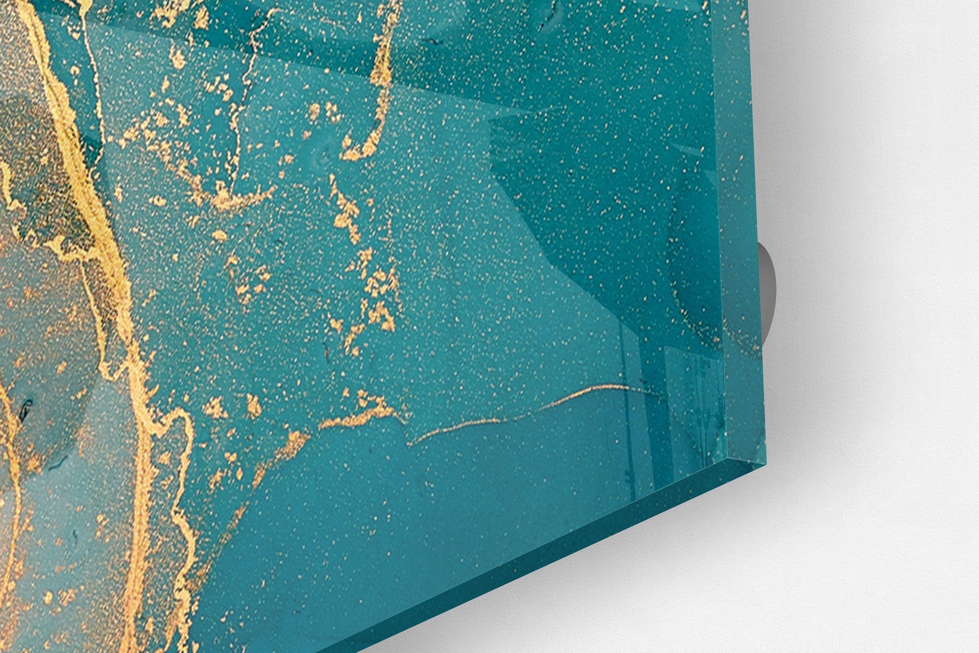 Artronauts Glass Print Blue Marble Design II