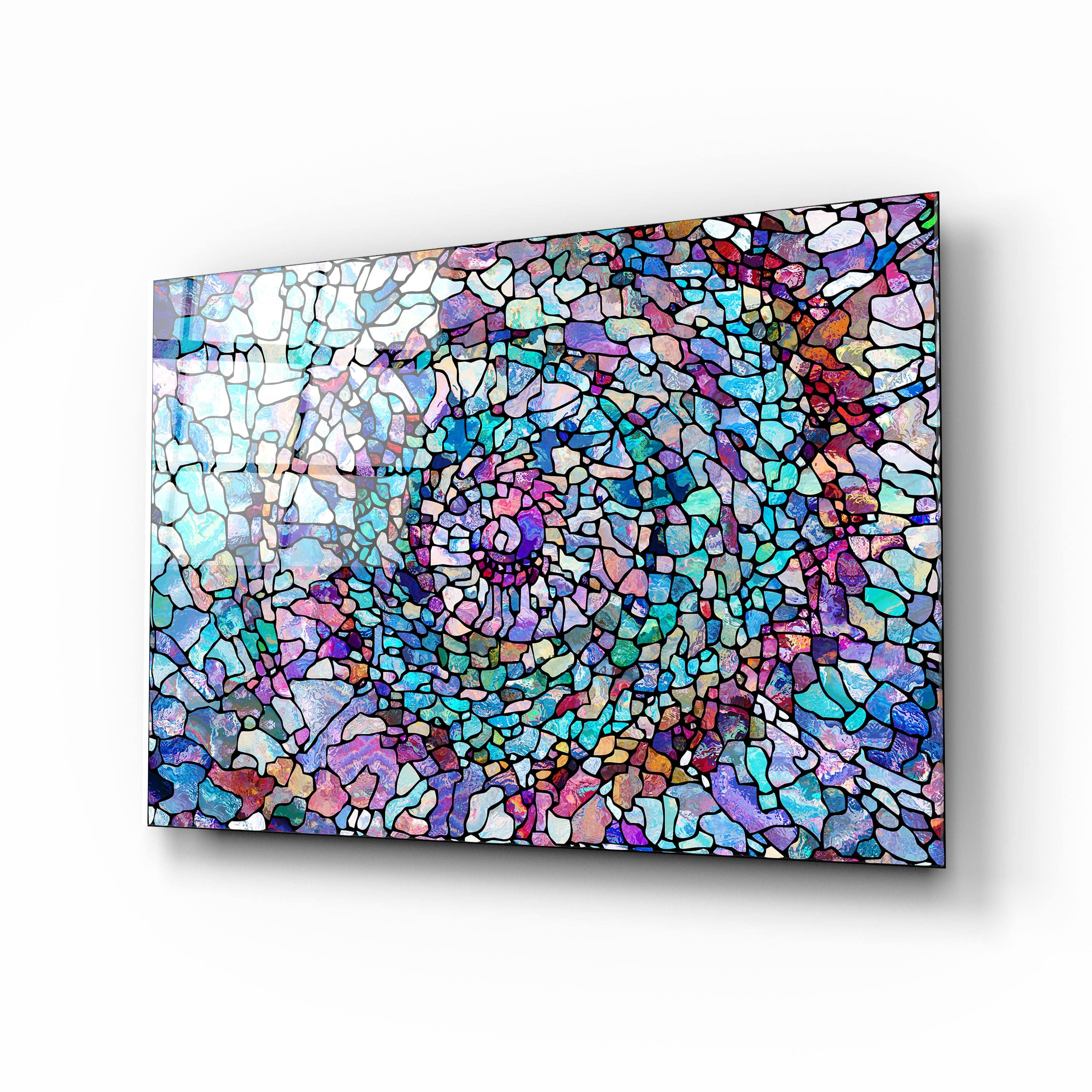 Artronauts Art Clearance T. Blue & Purple Spiral