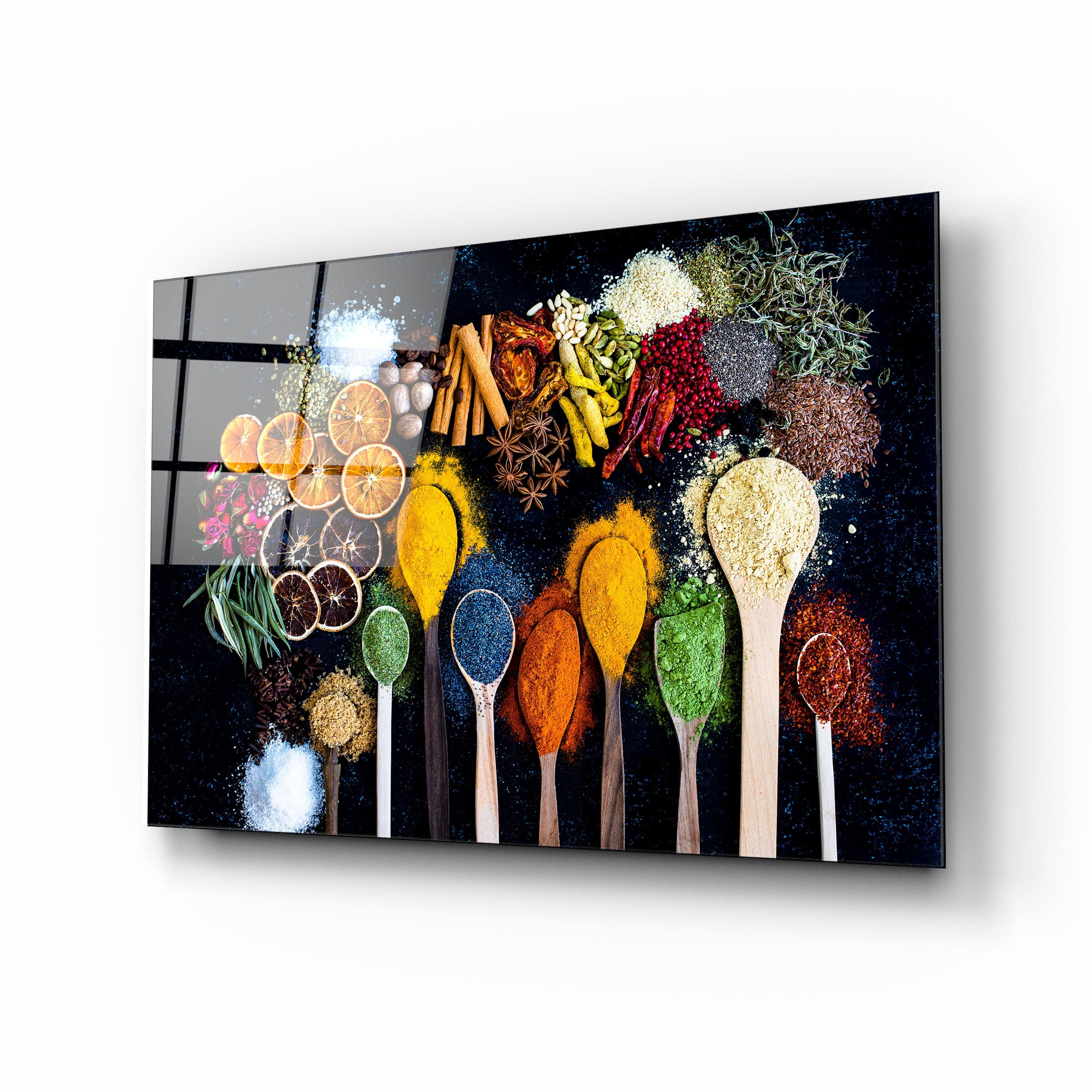 Artronauts Art Glass Print Spices II