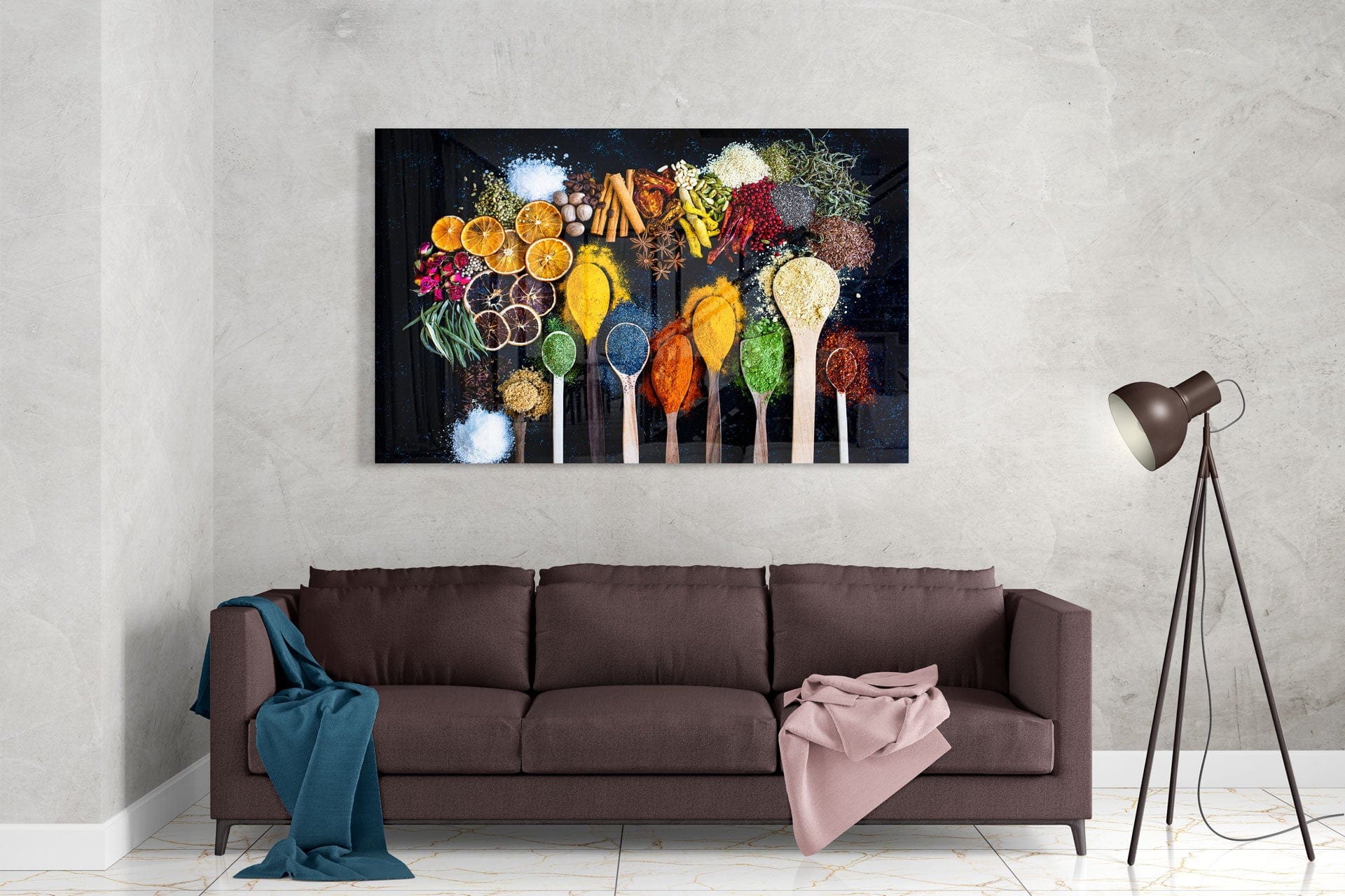 Artronauts Art Glass Print Spices II