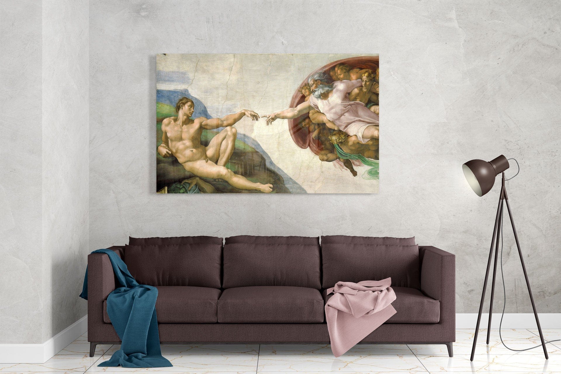Artronauts Art Clearance T. The Creation of Adam "Michelangelo"