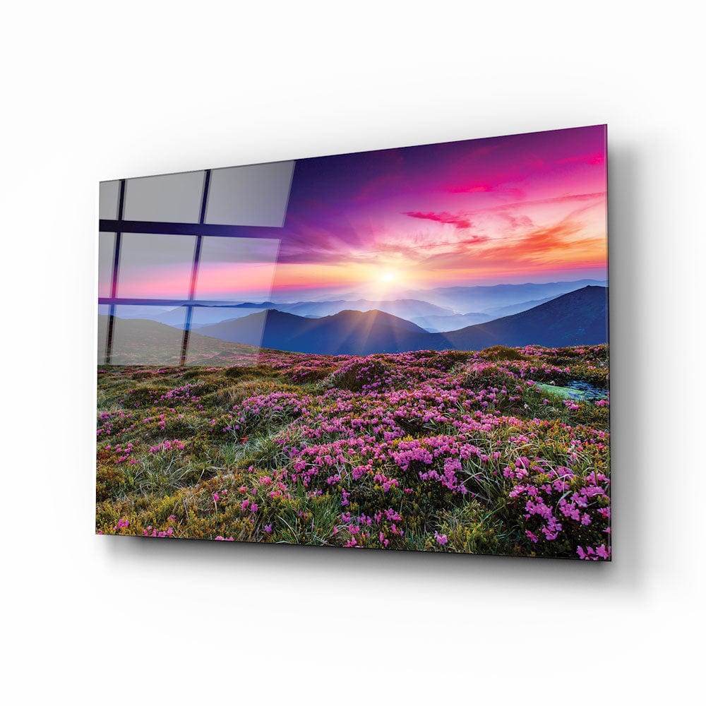 Artronauts Glass Print A Peaceful Place