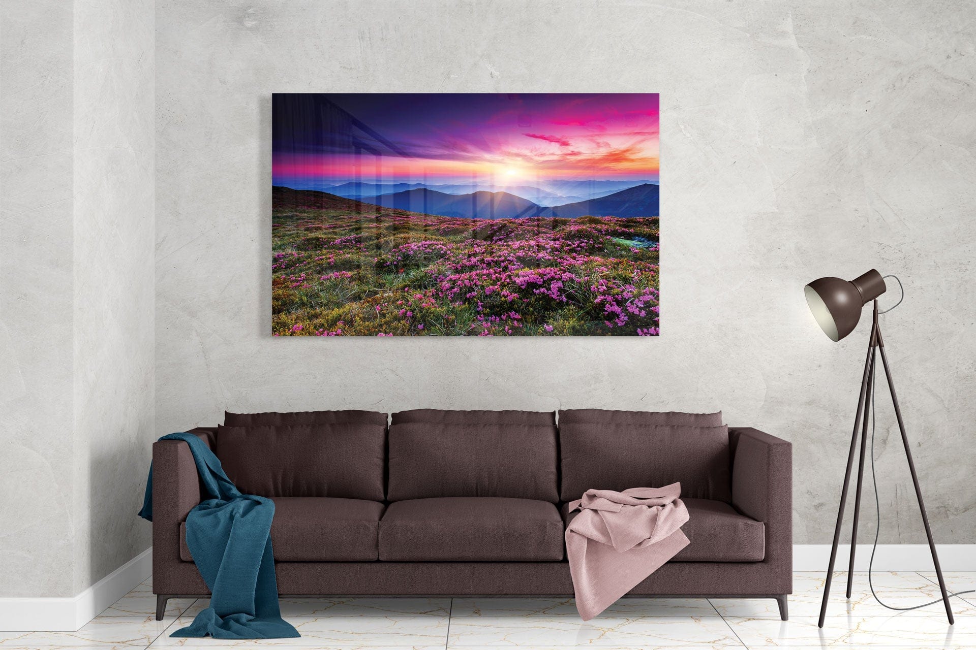 Artronauts Glass Print A Peaceful Place