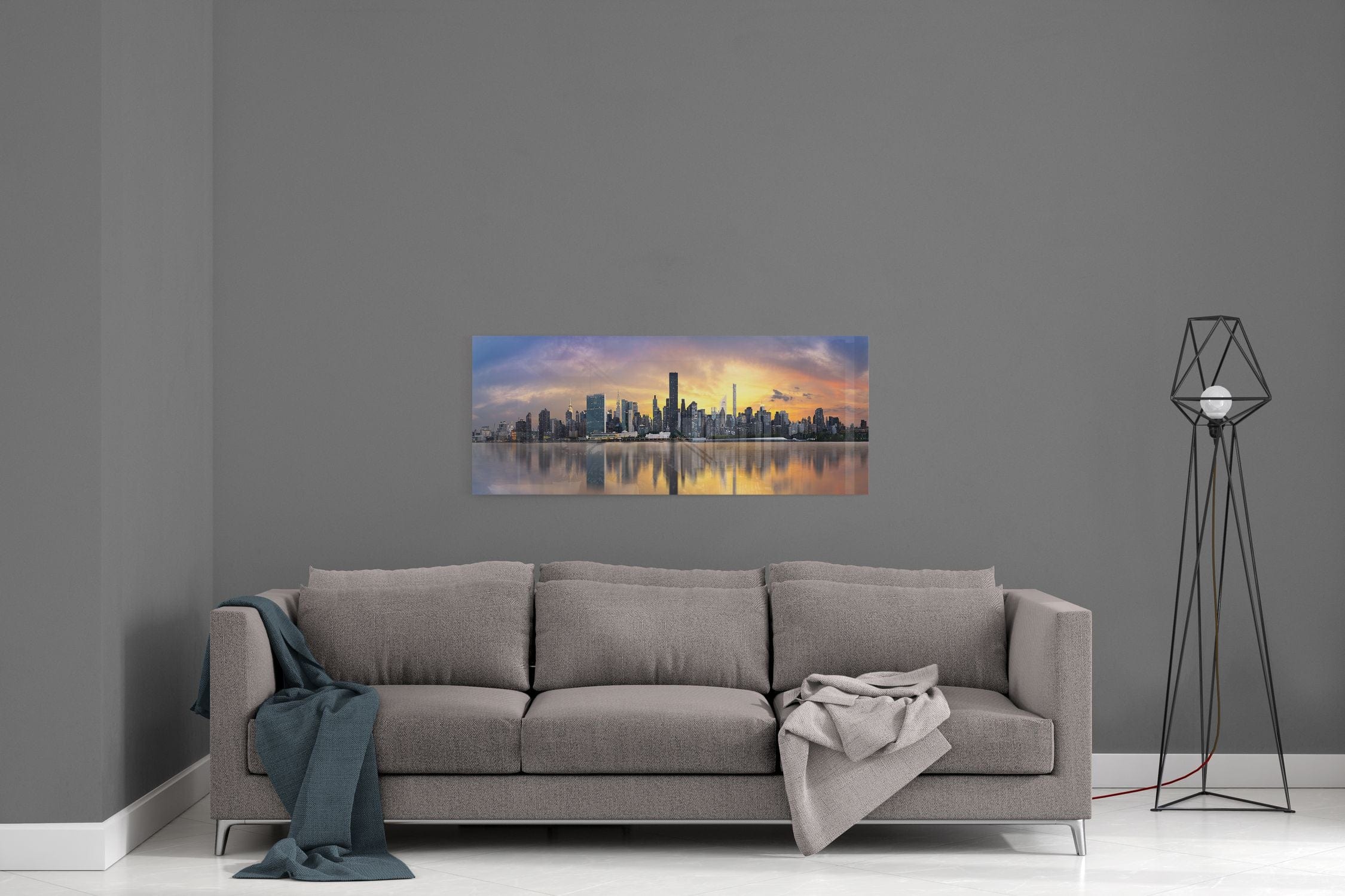 Artronauts Art Glass Print 92x36cm New York City Panoramic