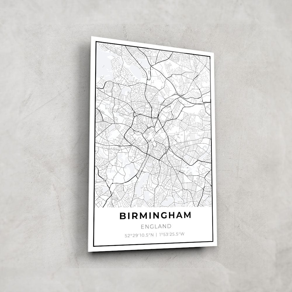 Artronauts Posters, Prints, & Visual Artwork Birmingham Map