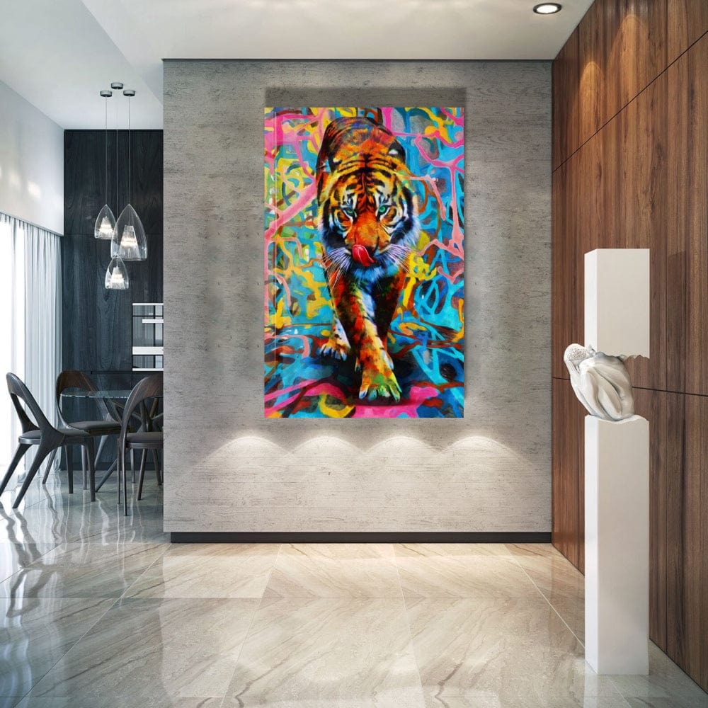 Artronauts Art Clearance T. Colourful Tiger