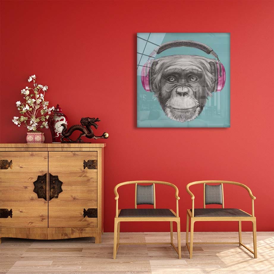 Artronauts Art Clearance T. Monkey with Headphone