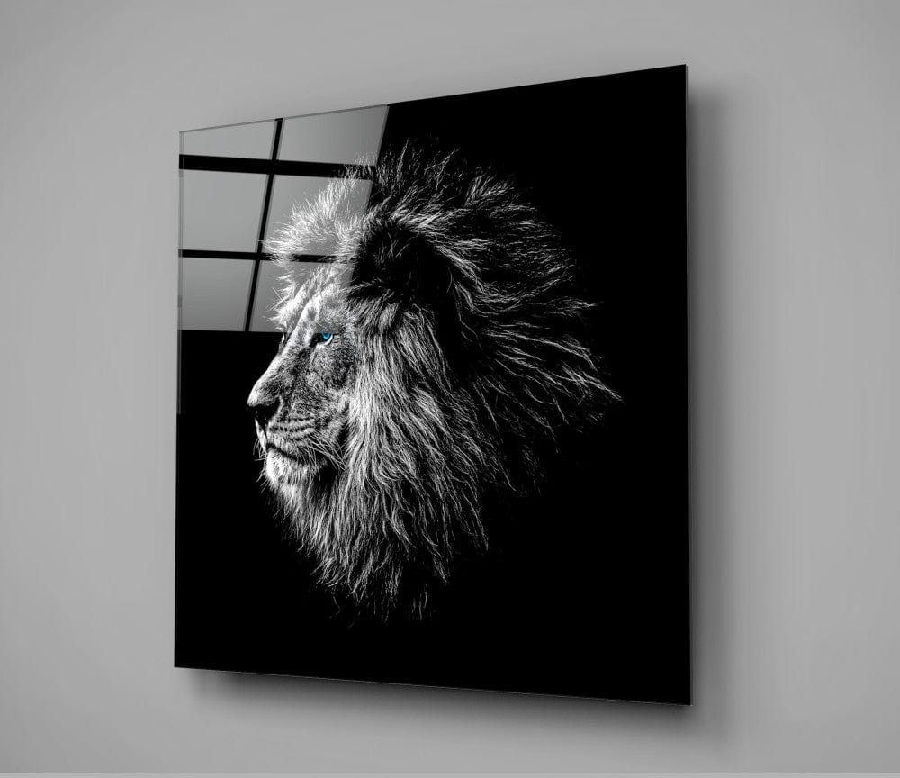 Artronauts Art Glass Print Lion - III