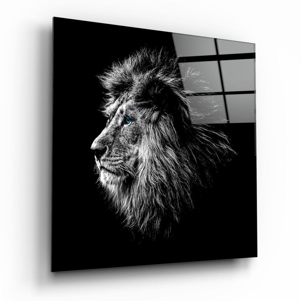 Artronauts Art Glass Print Lion - III