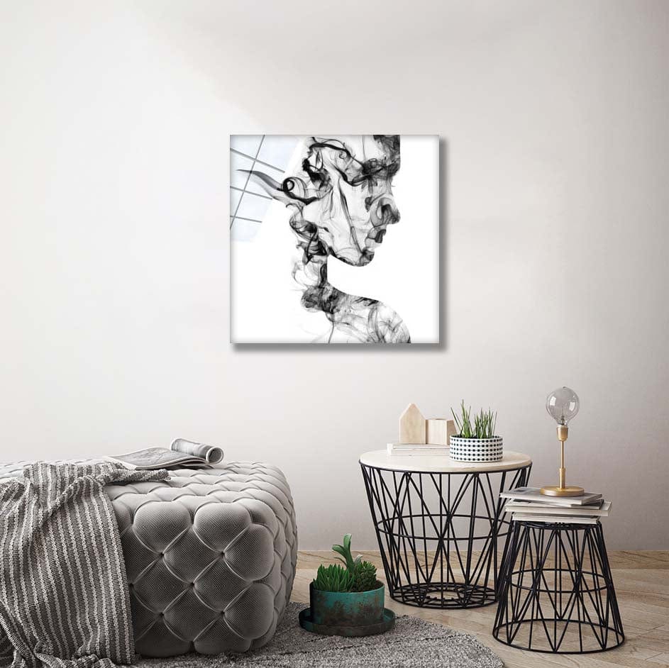 Artronauts Art Glass Print Silhouette