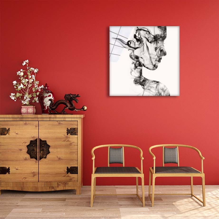 Artronauts Art Glass Print Silhouette