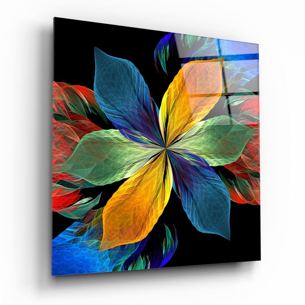 Artronauts Art Clearance T. Colourful Leafy Flower