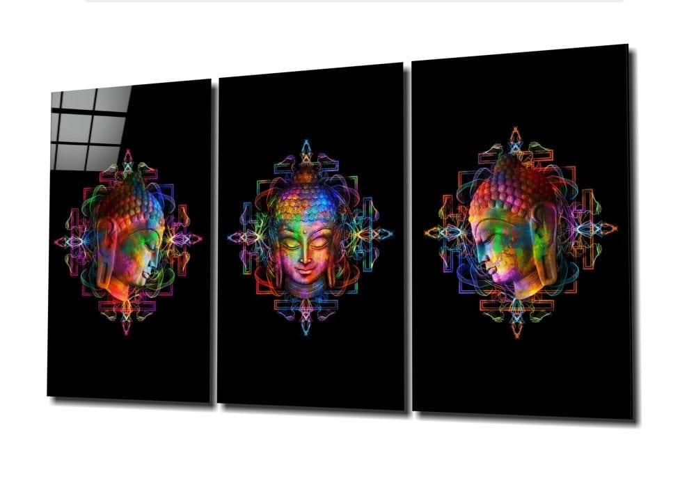 Artronauts Glass Print Buddha - Trinity