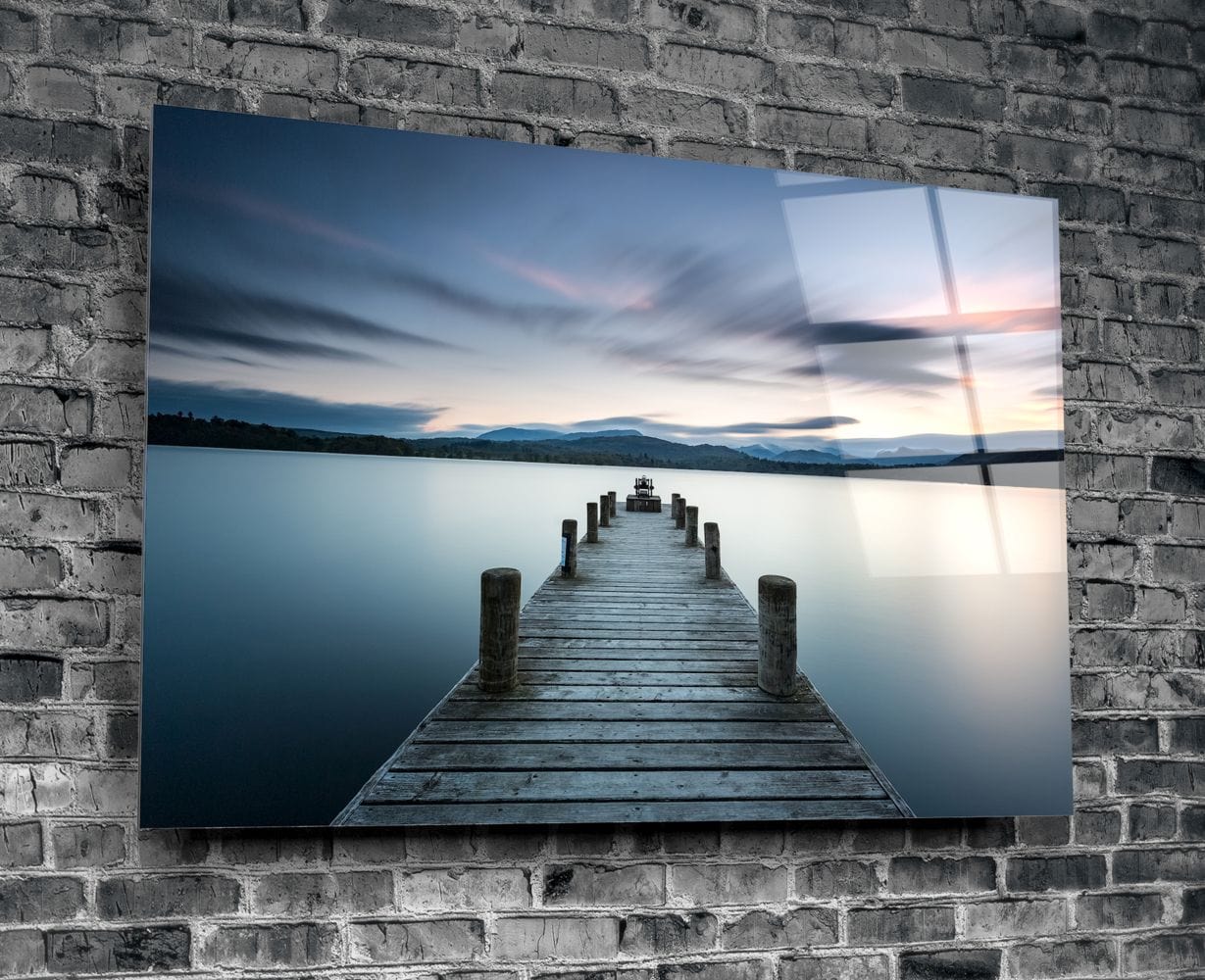 Artronauts Art Glass Print Pier