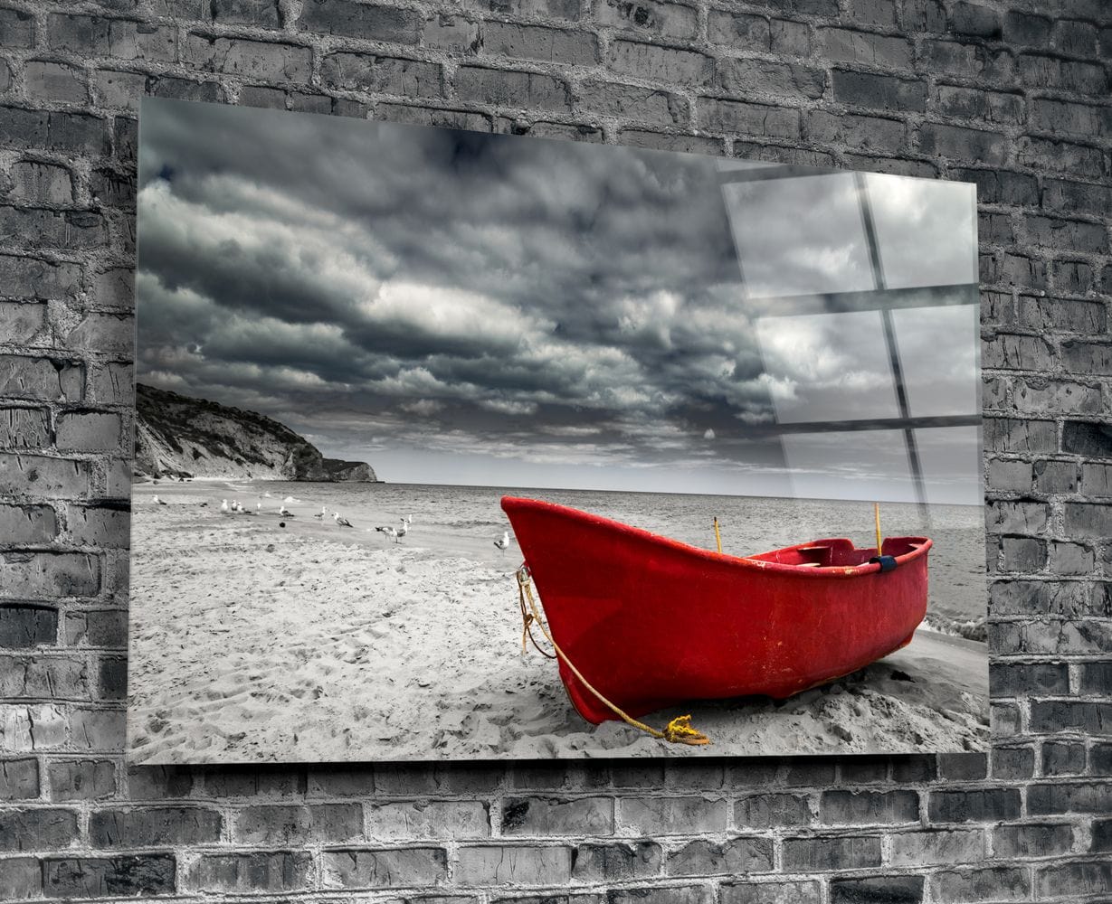 Artronauts Art Clearance T. Red Sailboat