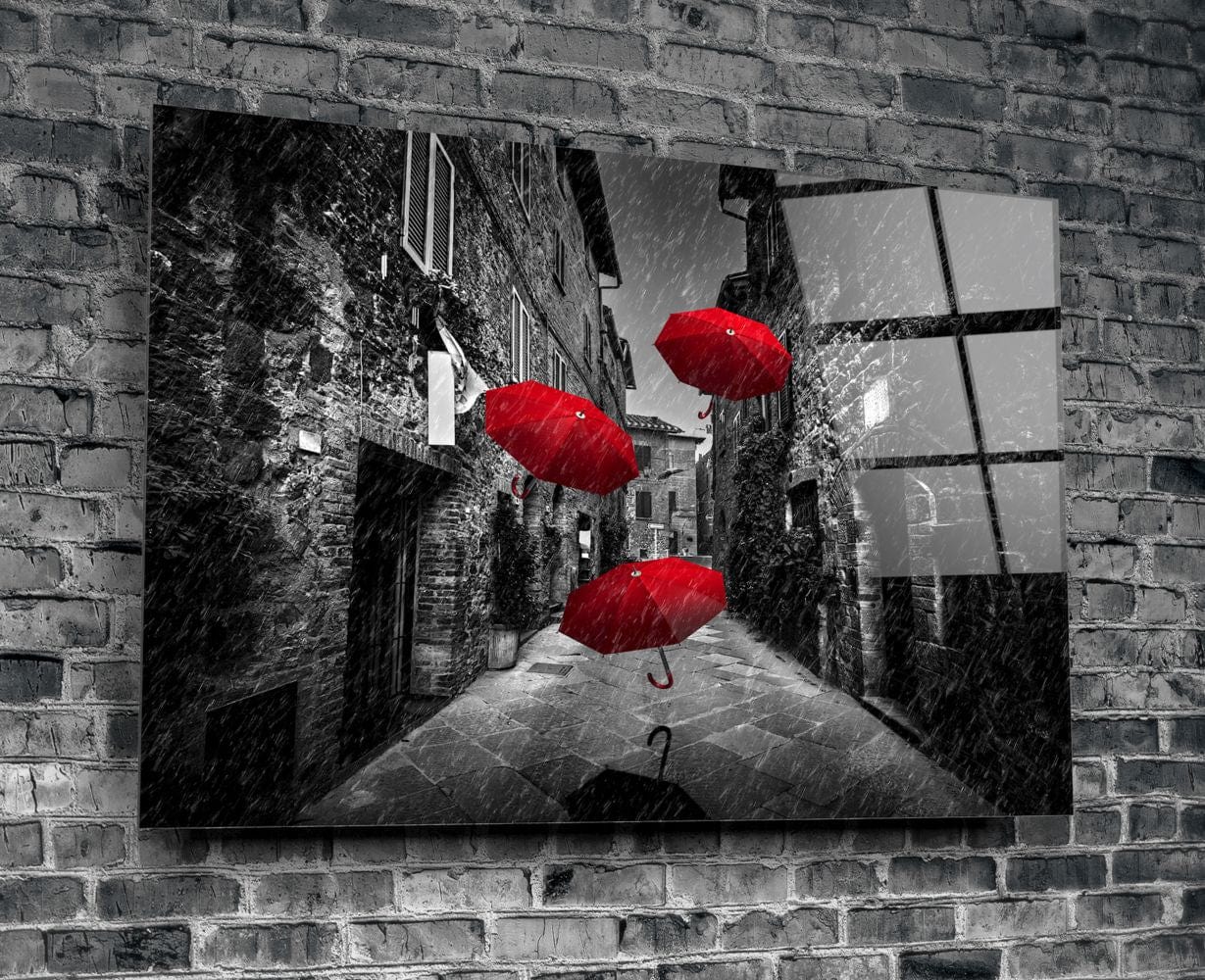 Artronauts Art Clearance T. Red Umbrellas