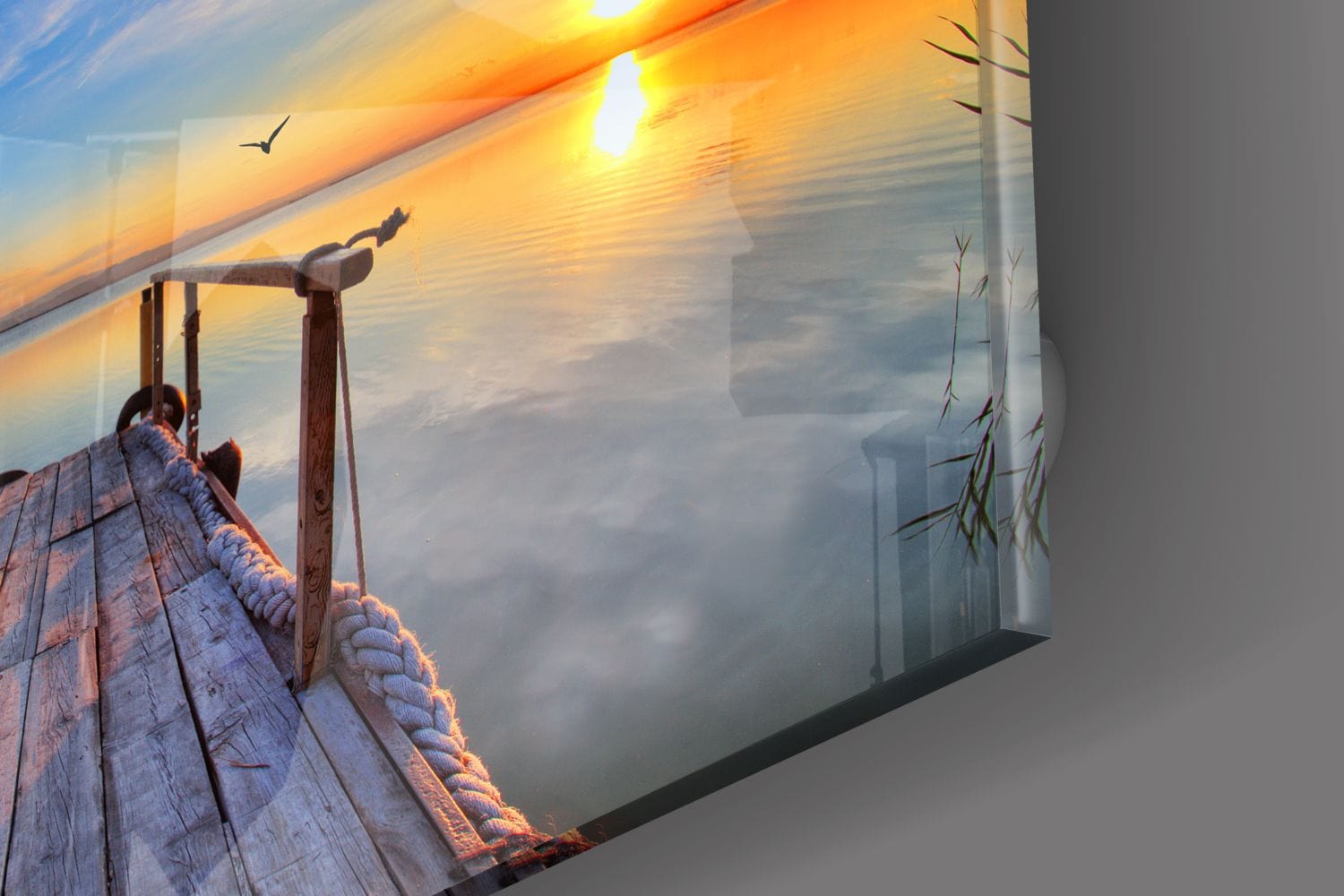 Artronauts Glass Print Pier VI