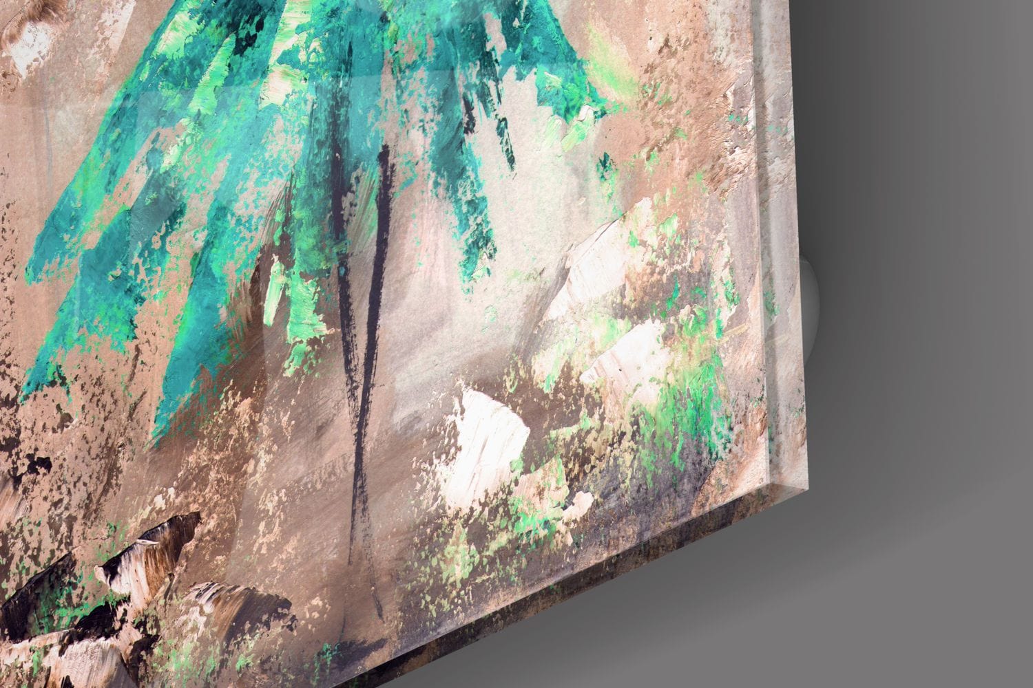 Artronauts Clearance T. Woman Painting Green