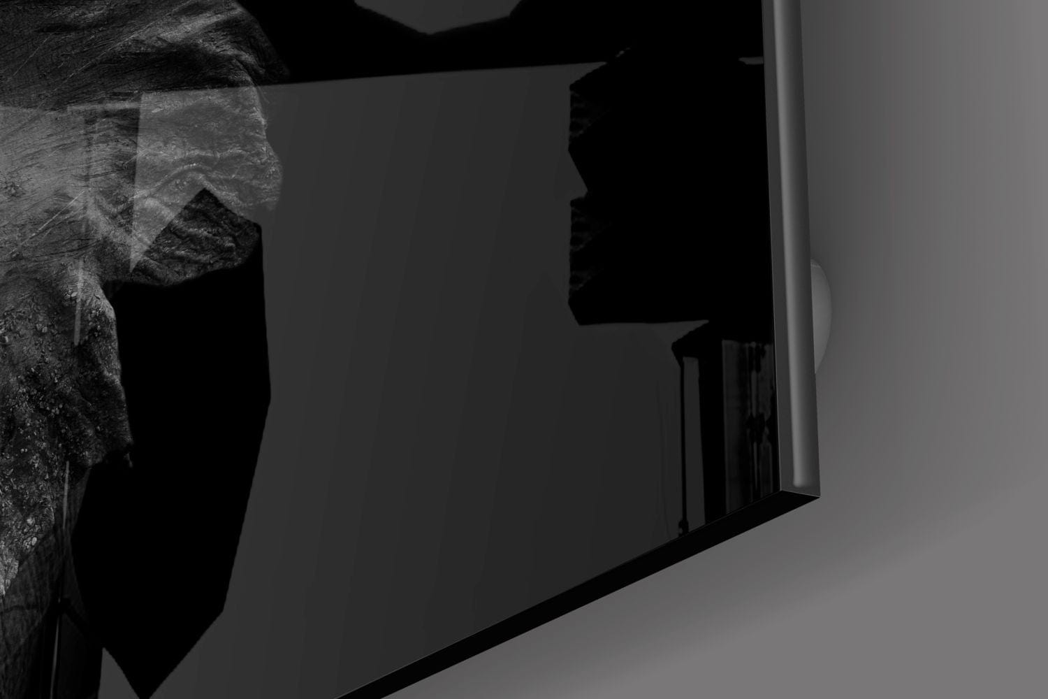 Artronauts Glass Print Elephant