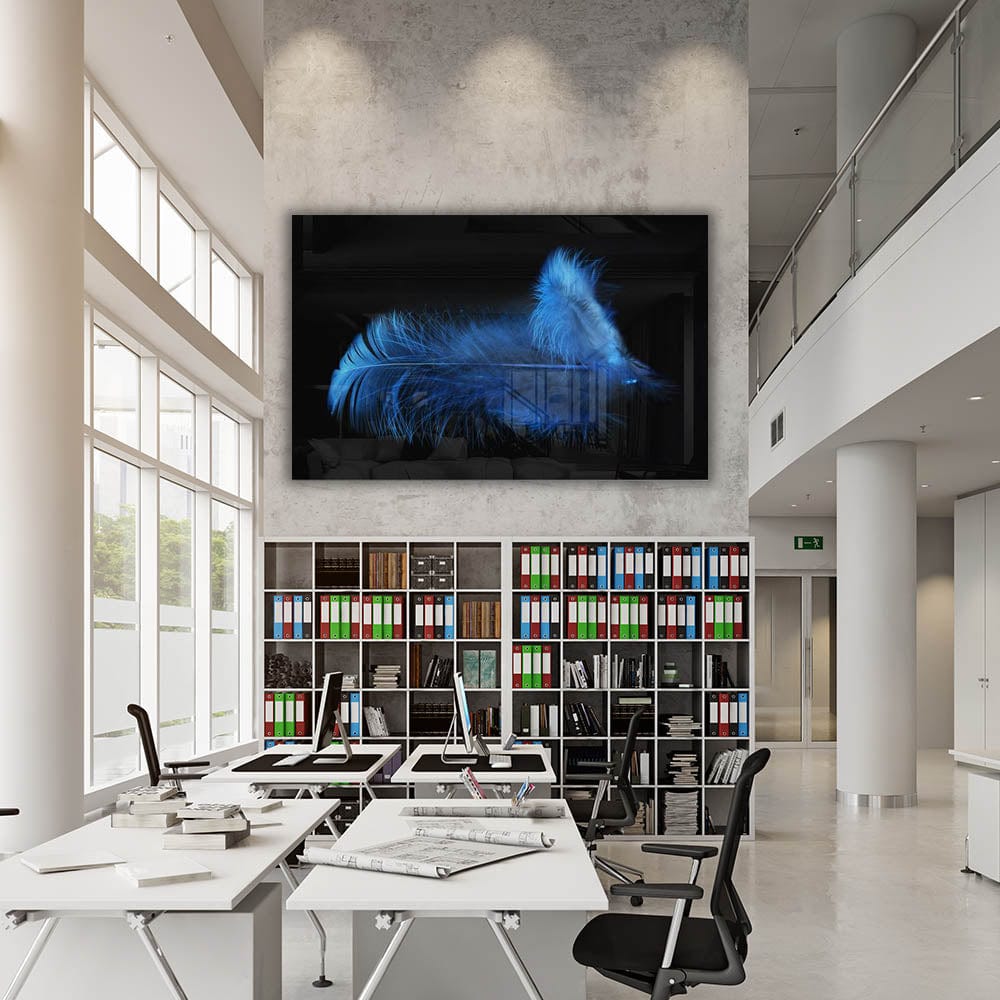 Artronauts Art Clearance T. Blue Feather