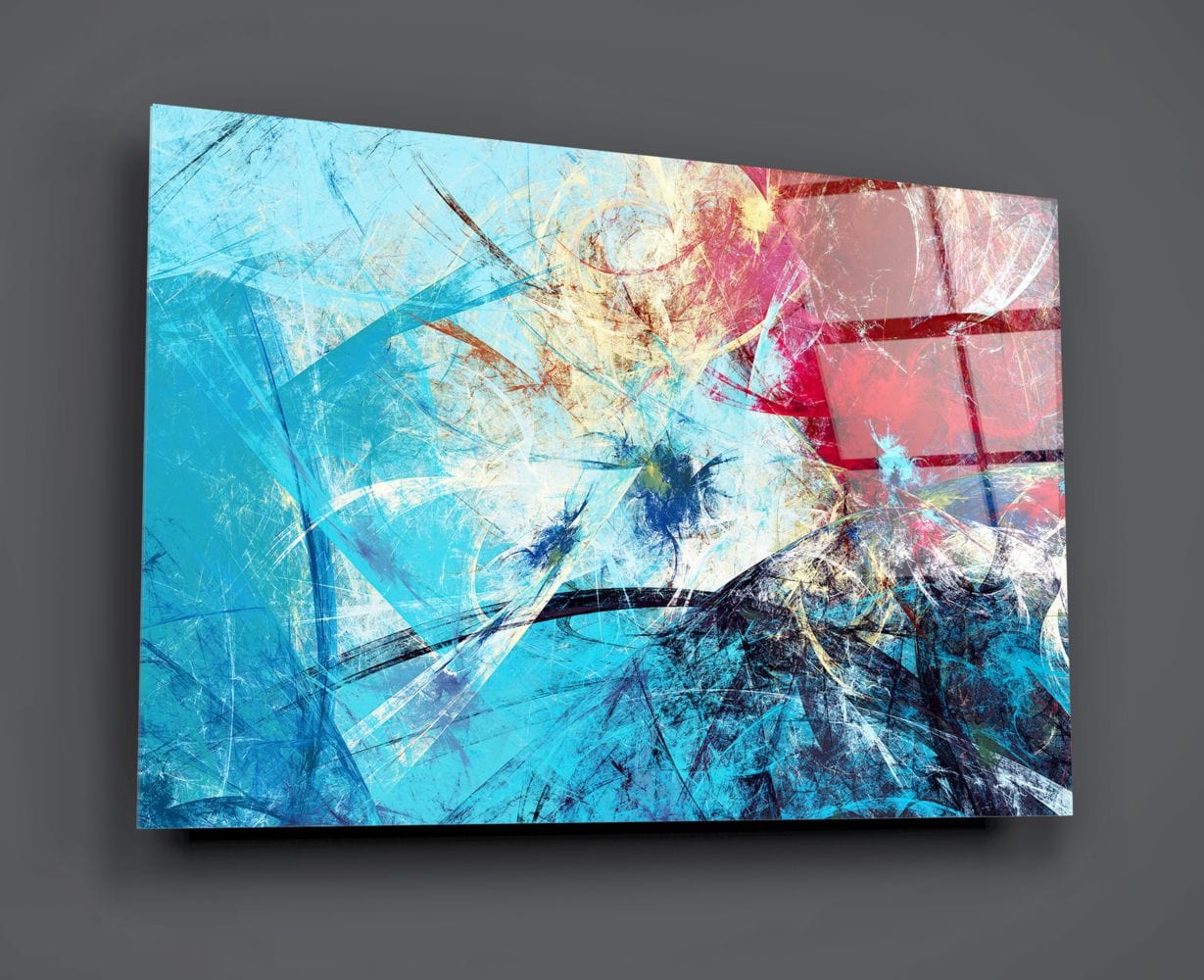 Artronauts Art Clearance T. Abstract Blue & Red