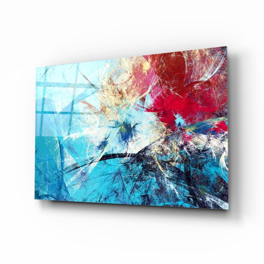 Artronauts Art Clearance T. Abstract Blue & Red