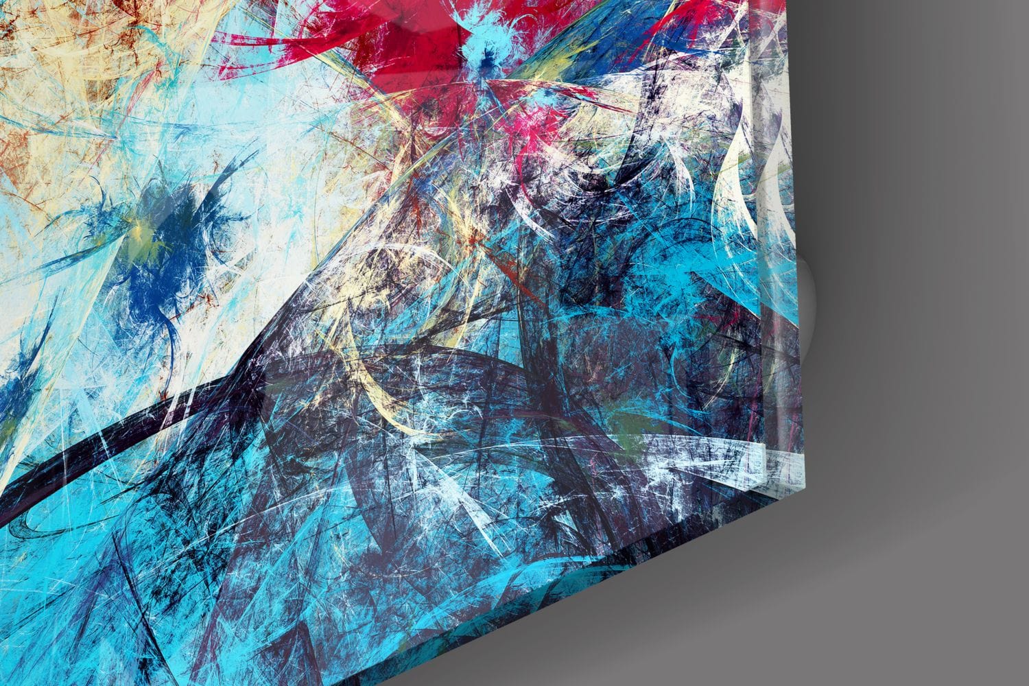 Artronauts Art Clearance T. Abstract Blue & Red