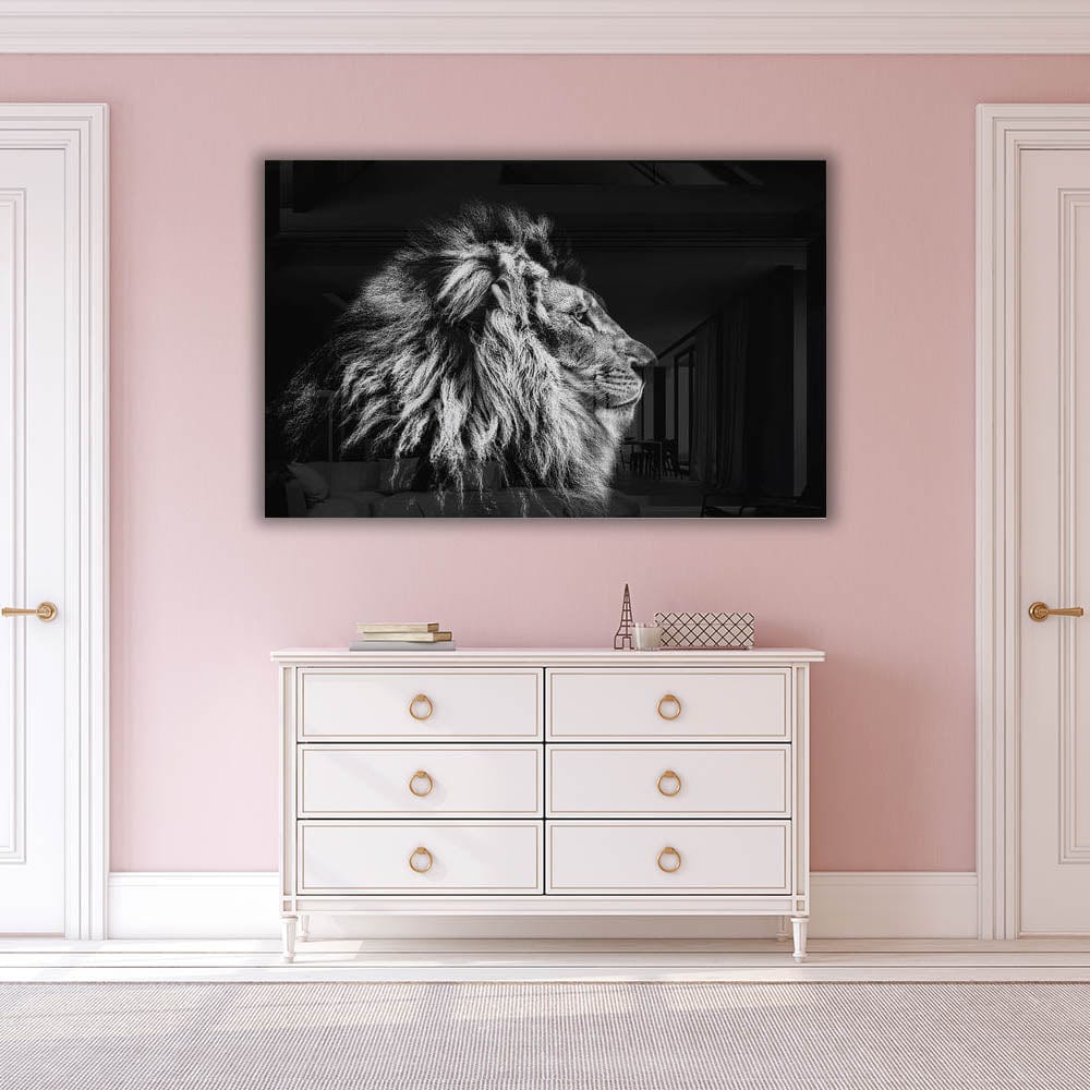 Artronauts Art Clearance T. Lion Black&White