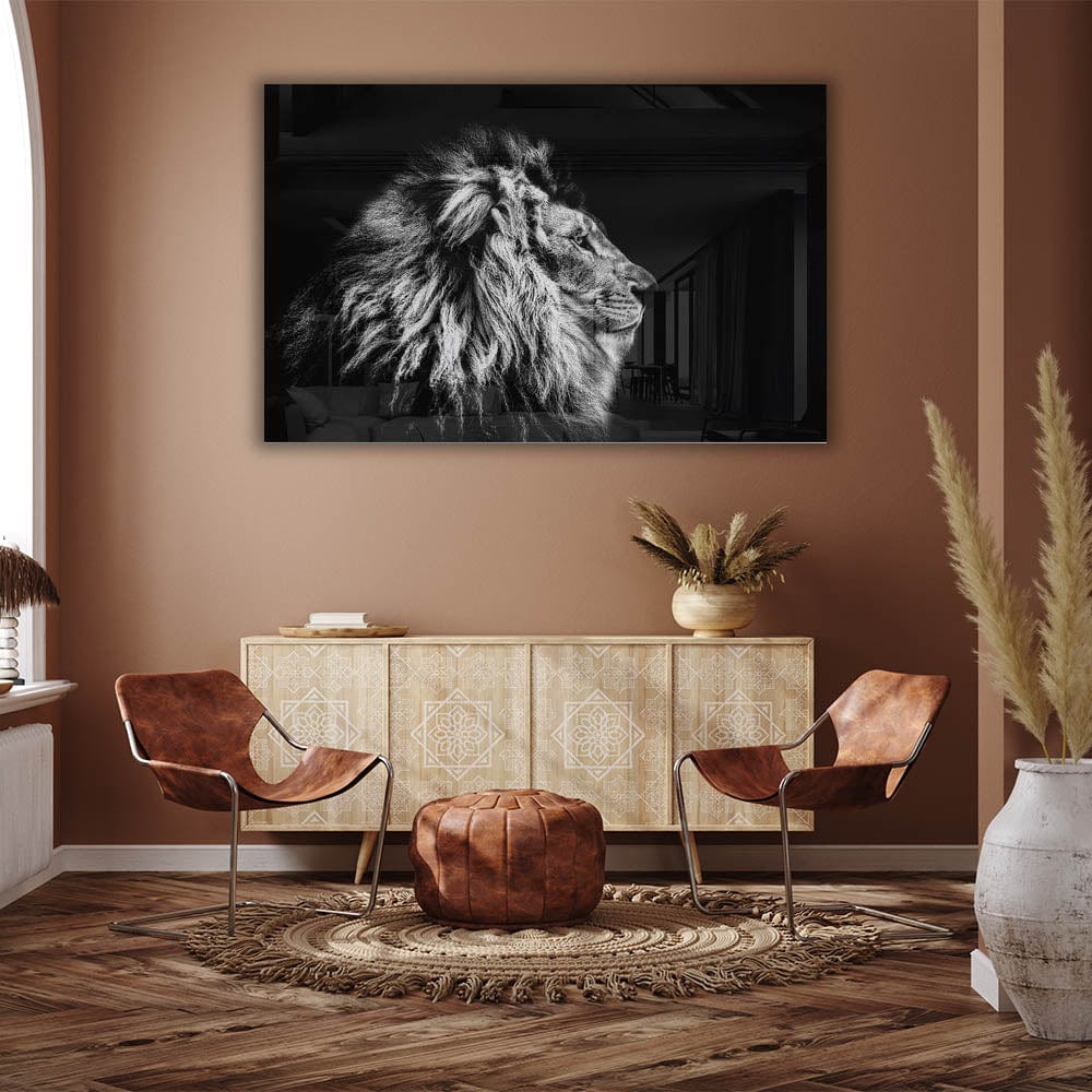 Artronauts Art Clearance T. Lion Black&White