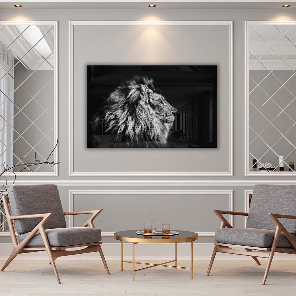 Artronauts Art Clearance T. Lion Black&White