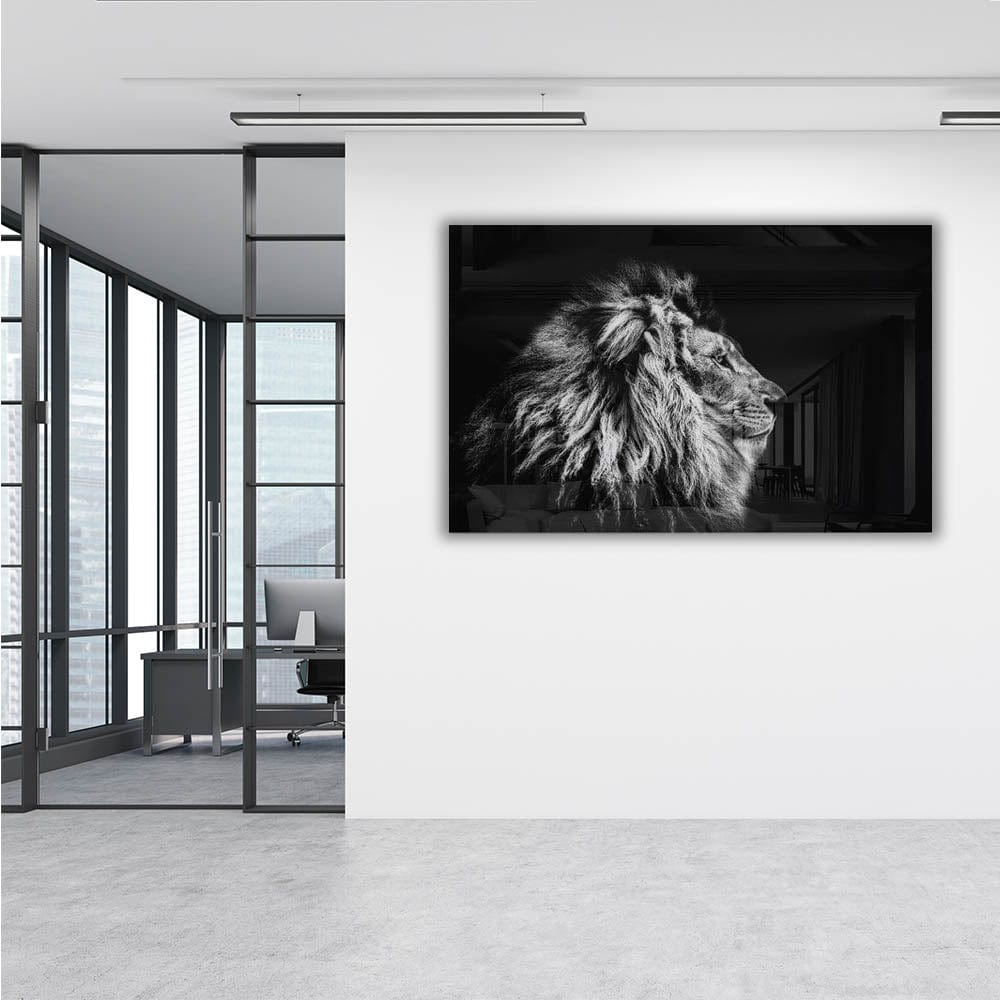 Artronauts Art Clearance T. Lion Black&White