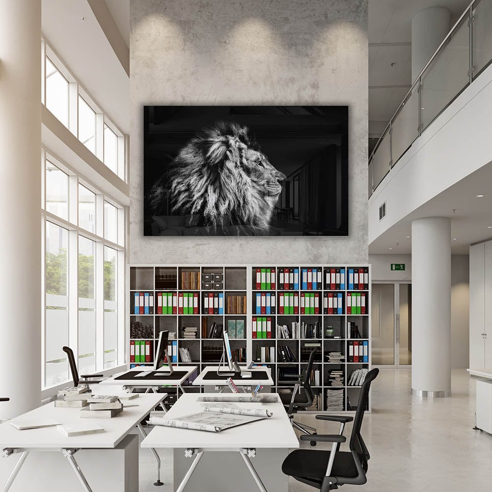 Artronauts Art Clearance T. Lion Black&White