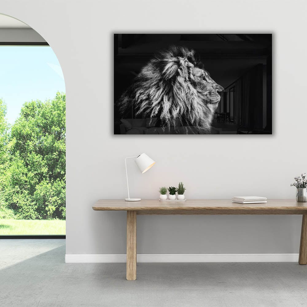 Artronauts Art Clearance T. Lion Black&White