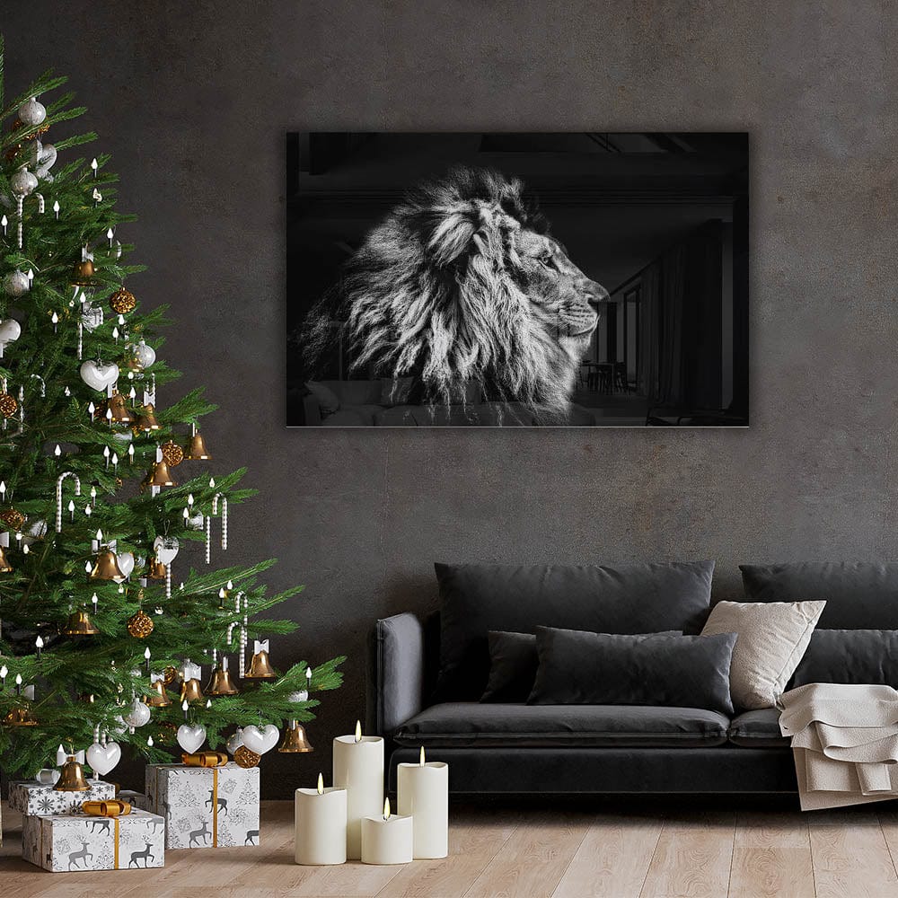 Artronauts Art Clearance T. Lion Black&White