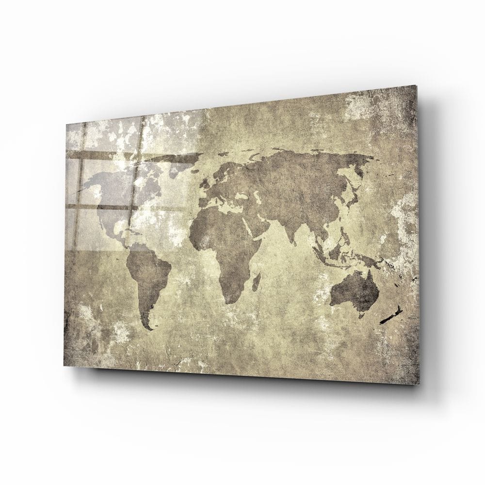 Artronauts Clearance T. Beige World Map