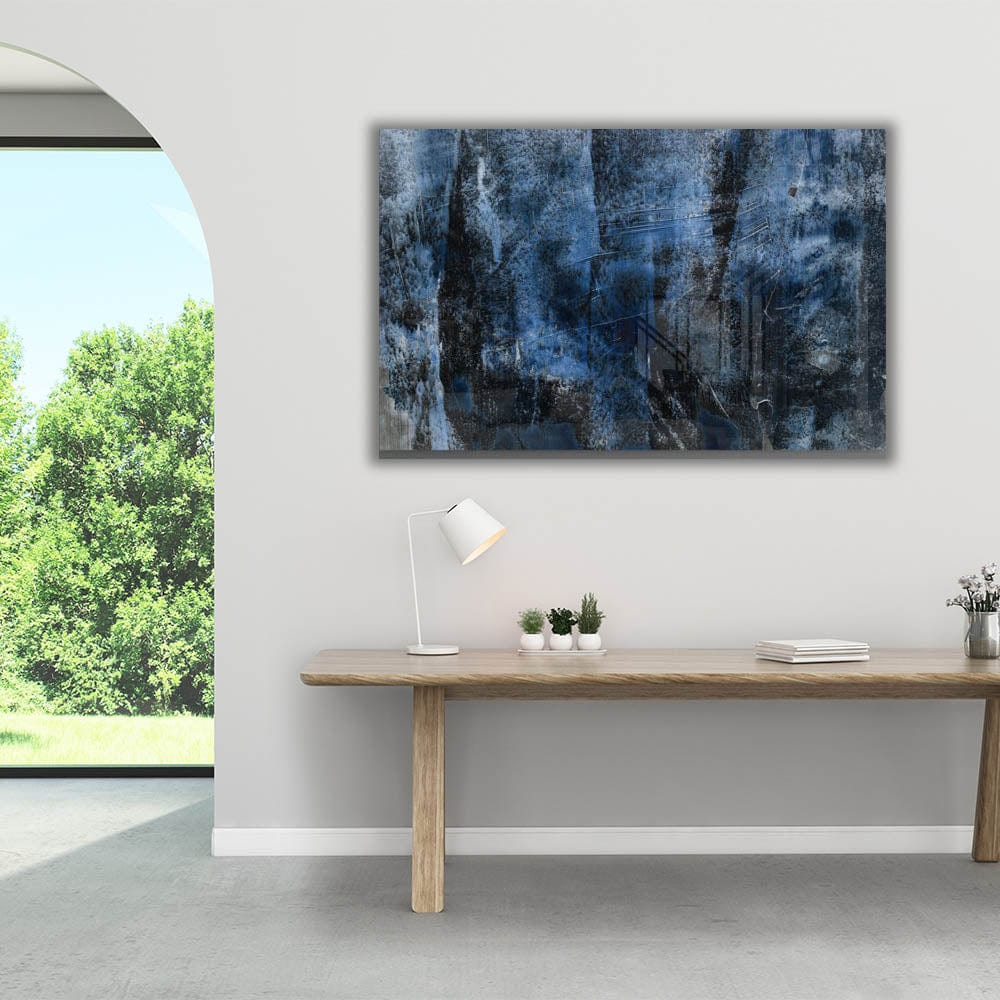 Artronauts Art Clearance T. Abstract Black & Blue