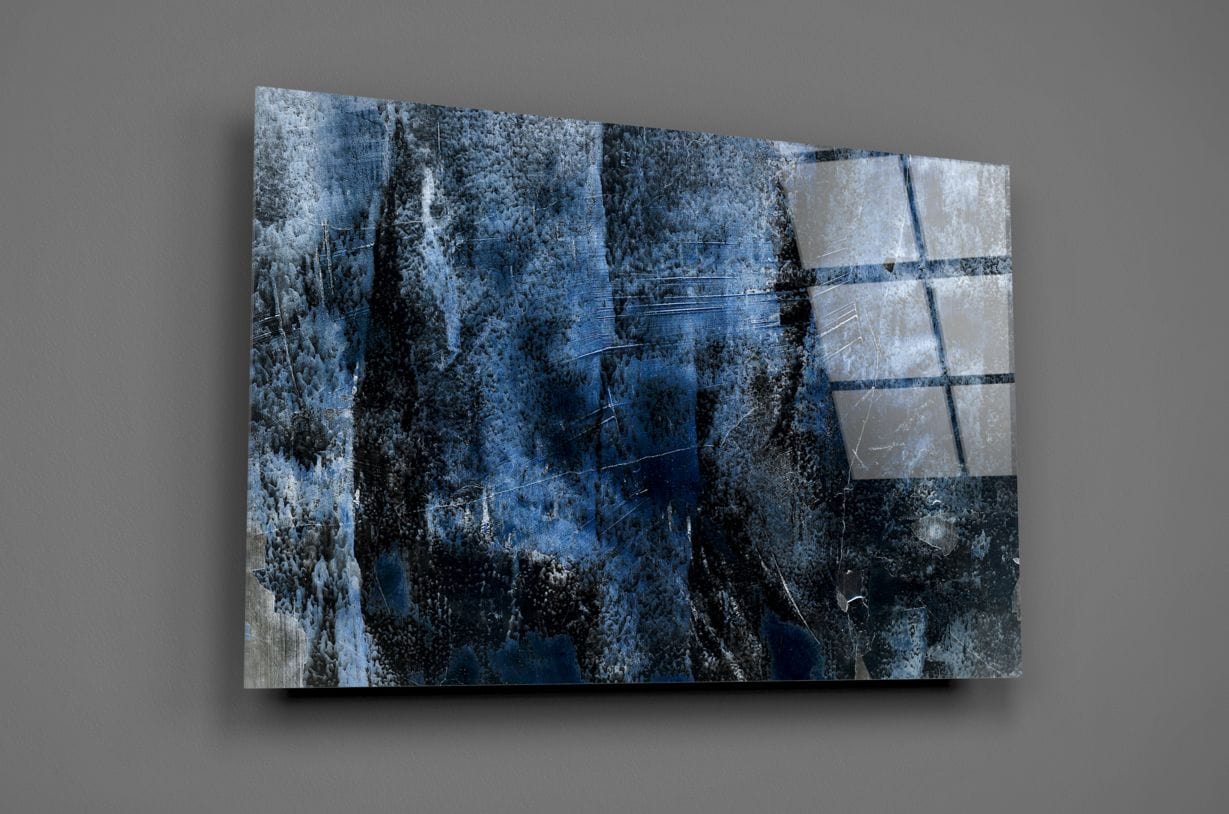 Artronauts Art Clearance T. Abstract Black & Blue