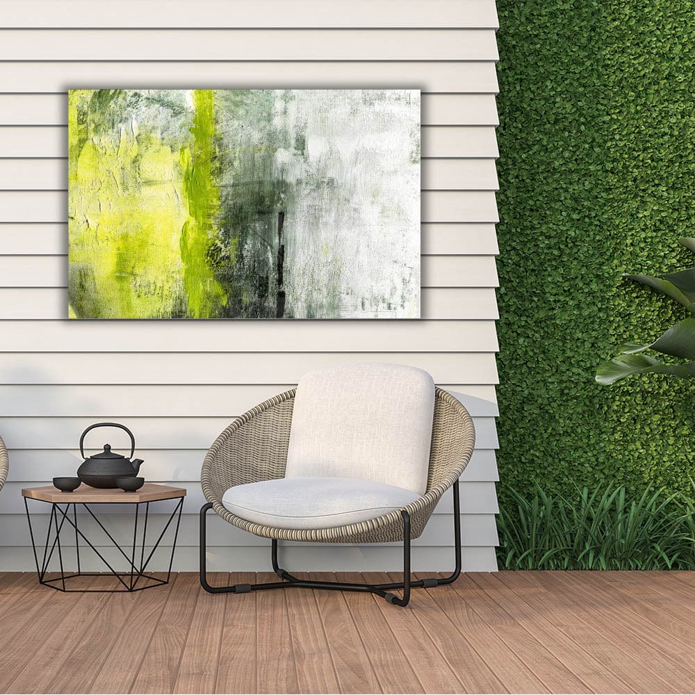 Artronauts Art Clearance T. Pistachio Green Abstract