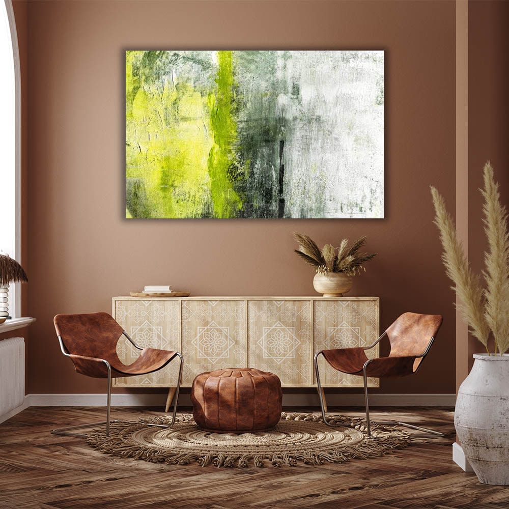Artronauts Art Clearance T. Pistachio Green Abstract