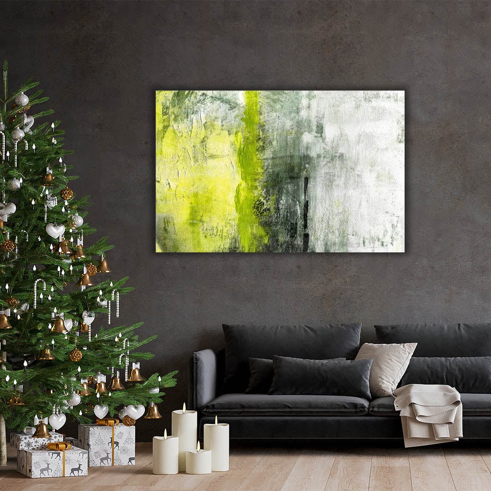 Artronauts Art Clearance T. Pistachio Green Abstract