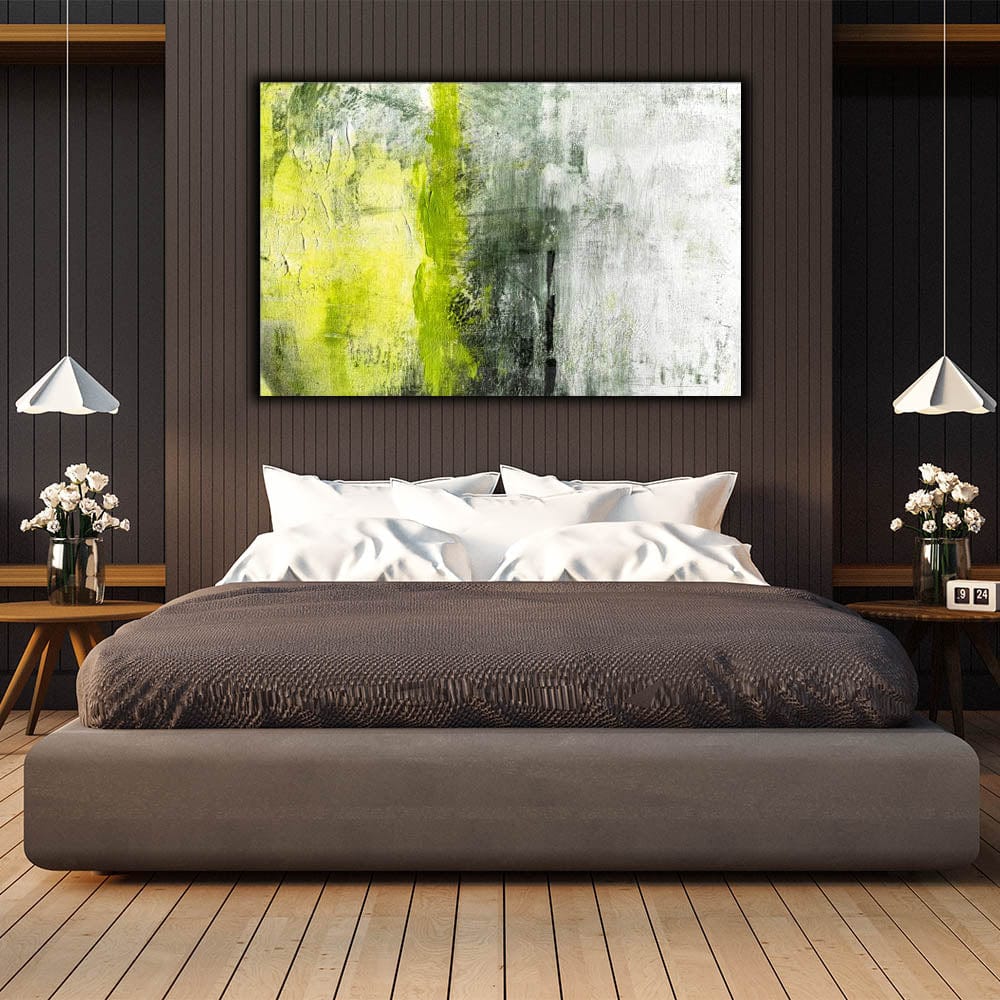 Artronauts Art Clearance T. Pistachio Green Abstract