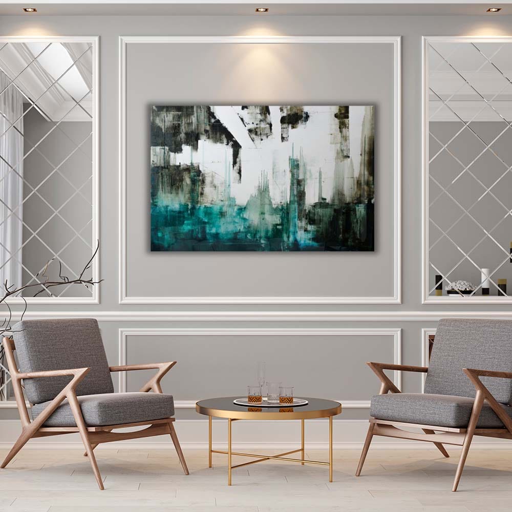 Artronauts Art Clearance T. Silhouette City - Abstract