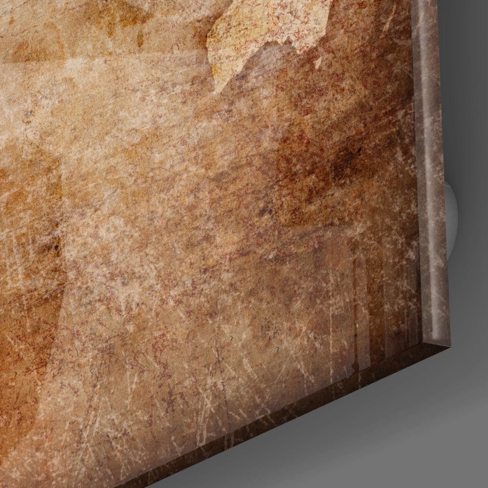 Artronauts Art Clearance T. Aged World Map