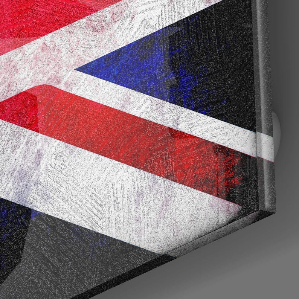 Artronauts Glass Print Union Jack