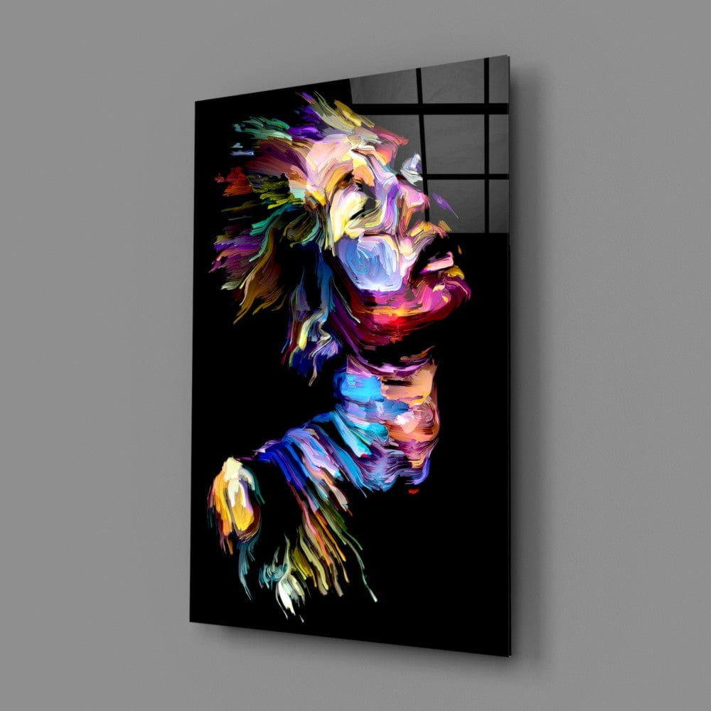 Artronauts Art Clearance T. Colourful Abstract Portrait III
