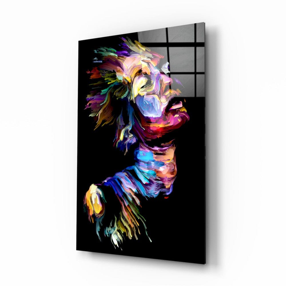 Artronauts Art Clearance T. Colourful Abstract Portrait III